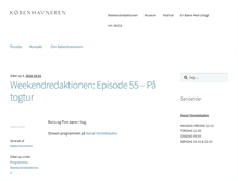 Tablet Screenshot of koebenhavneren.dk
